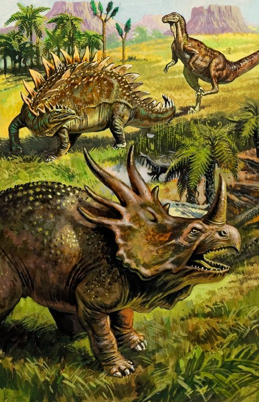 Dinosaurier von English School