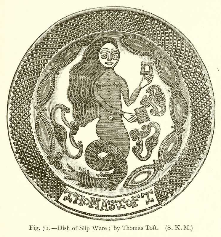 Schüssel aus Schlickware; von Thomas Toft von English School