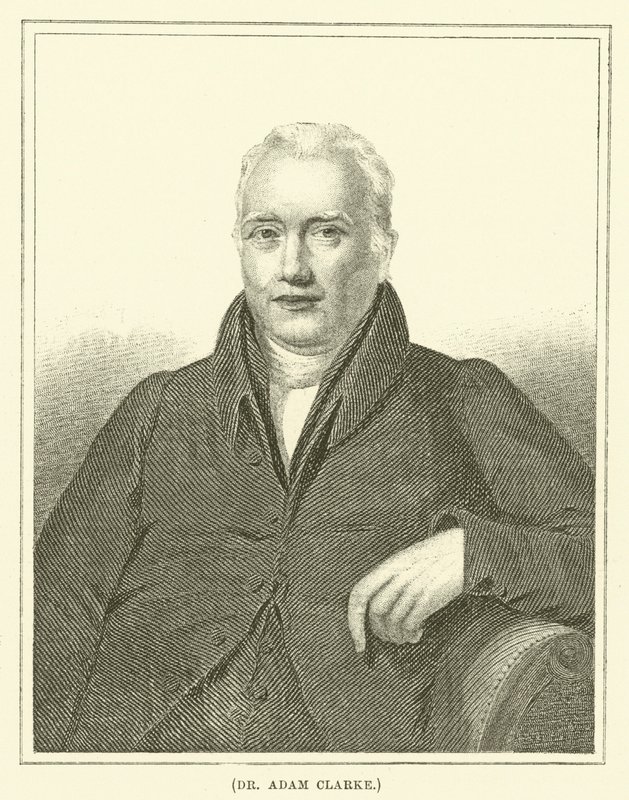 Dr. Adam Clarke (Gravur) von English School