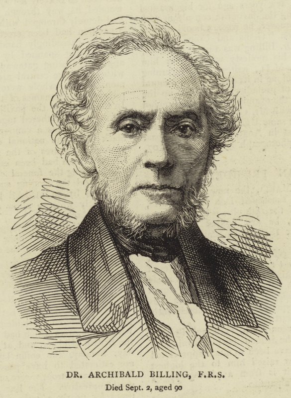Dr. Archibald Billing, FRS von English School