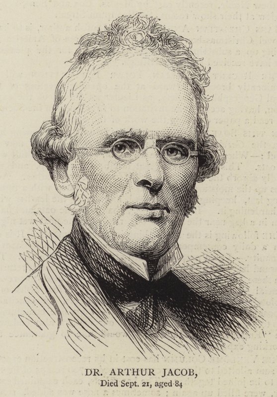 Dr. Arthur Jacob (Stich) von English School