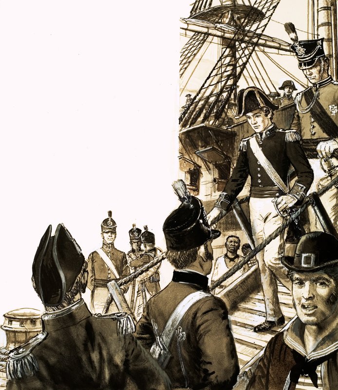Dr. James Barry geht in Kapstadt an Land von English School