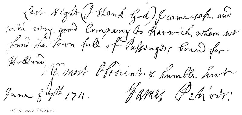 Dr. James Petiver von English School