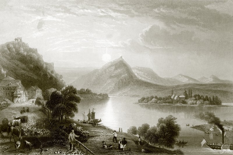 Drachenfels von English School