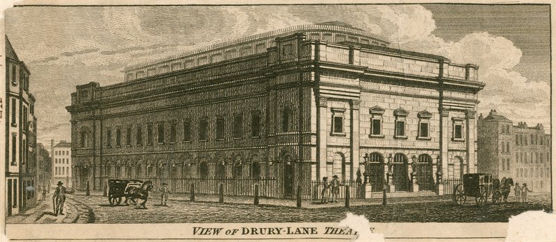 Drury Lane Theatre, London von English School