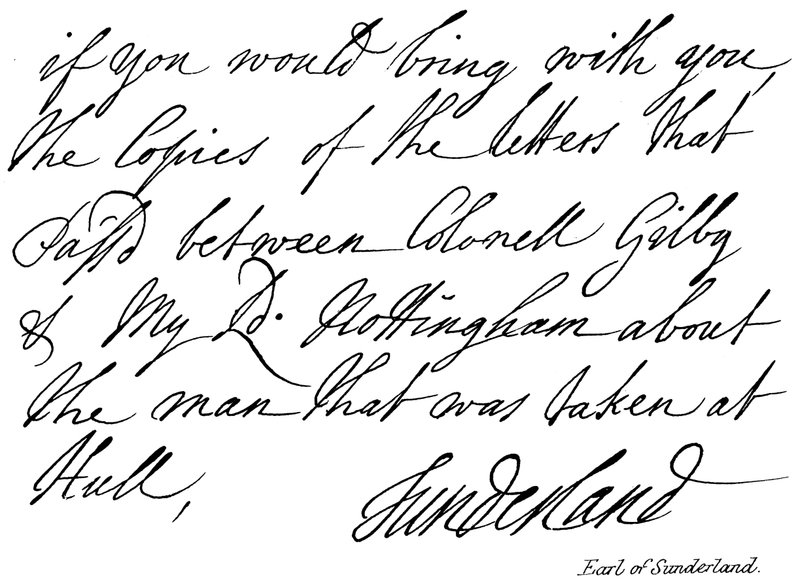 Earl of Sunderland von English School