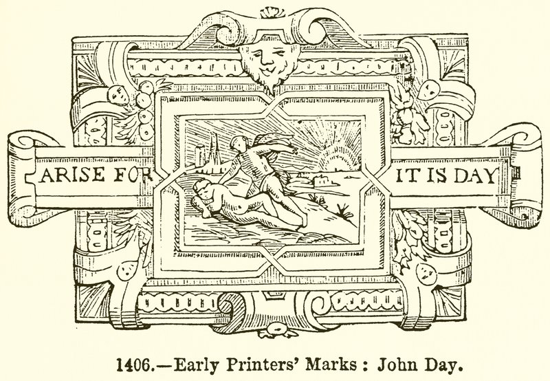 Frühe Druckermarken: John Day von English School