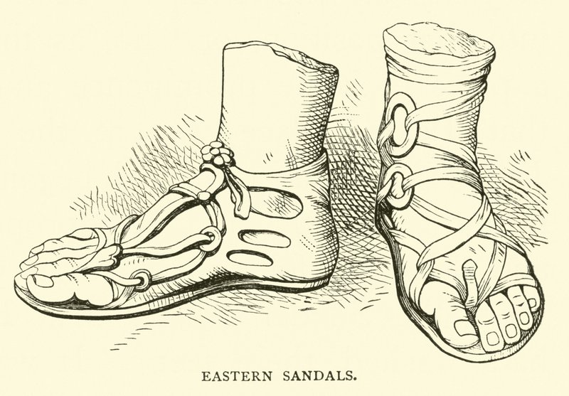 Östliche Sandalen von English School