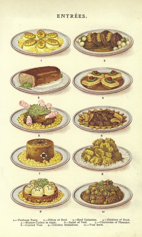 Vorspeisen von English School