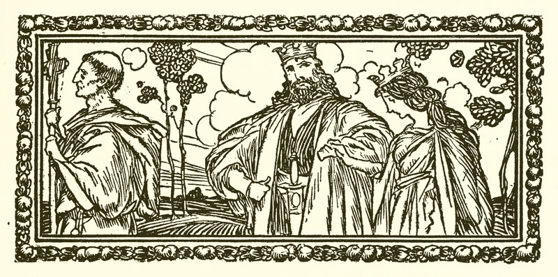 Ethelbert und Bertha von English School