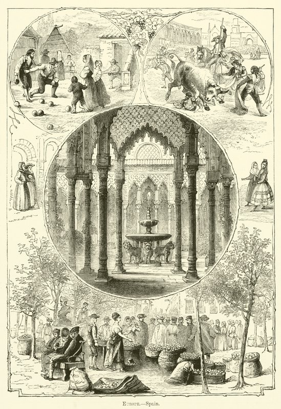 Europa, Spanien von English School