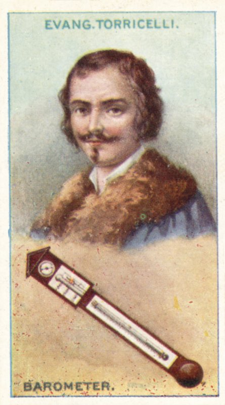 Evang Torricelli, Barometer von English School