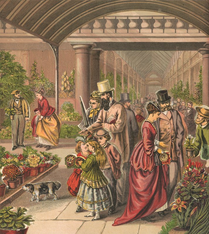 Blumenmarkt von English School
