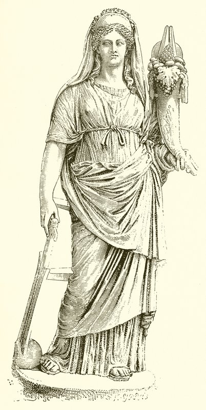 Fortuna (Statue im Vatikan) von English School