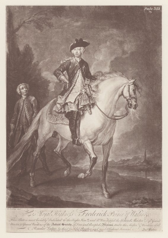 Friedrich, Prinz von Wales von English School