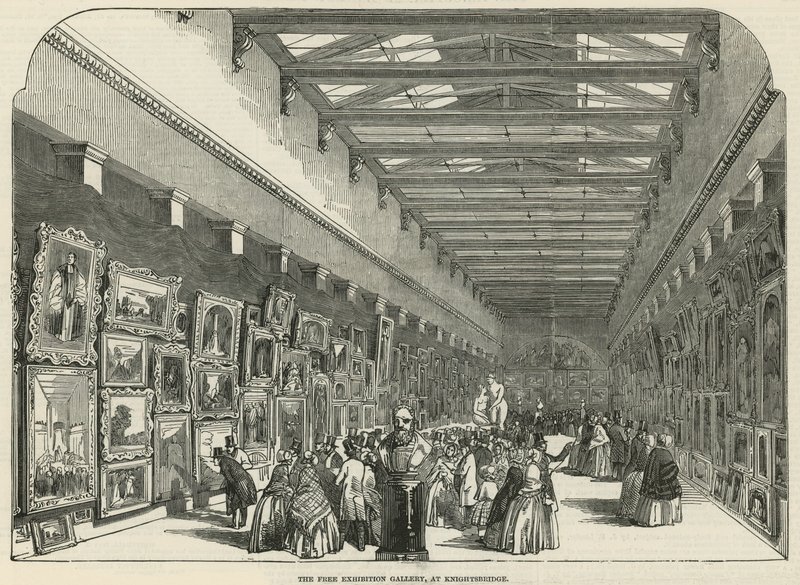 Freie Ausstellungsgalerie in Knightbridge von English School