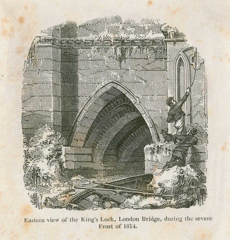 Frostmesse von 1814 von English School