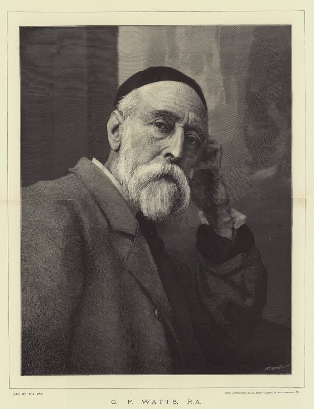 G F Watts, RA von English School