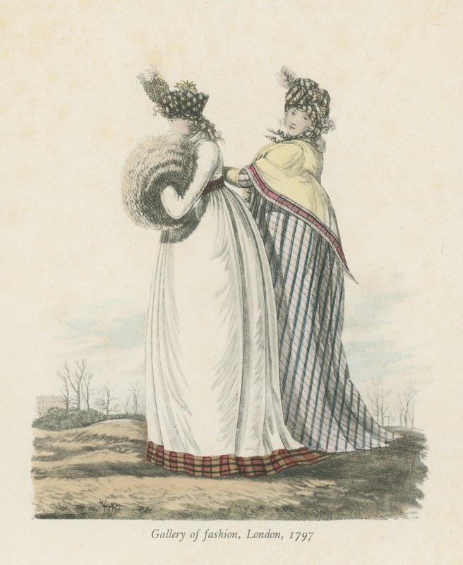 Gallery of Fashion, London, 1797 von English School