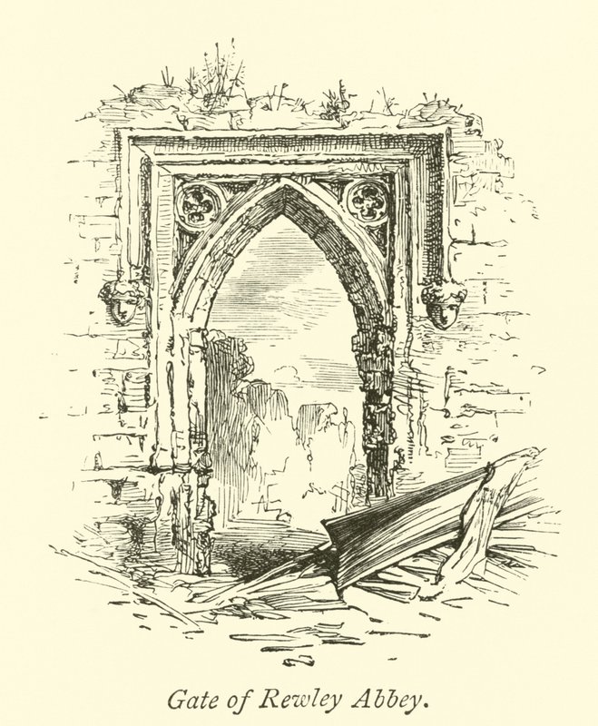 Tor der Rewley Abtei von English School