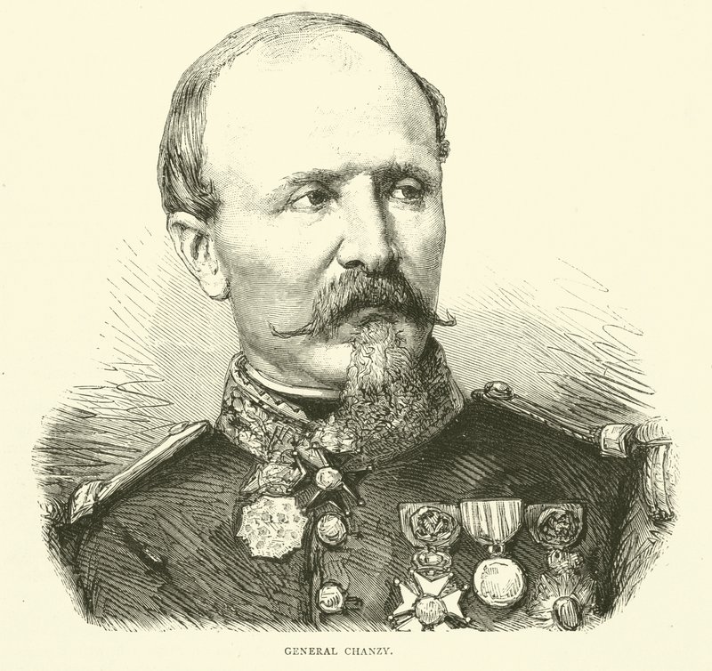General Chanzy, November 1870 von English School
