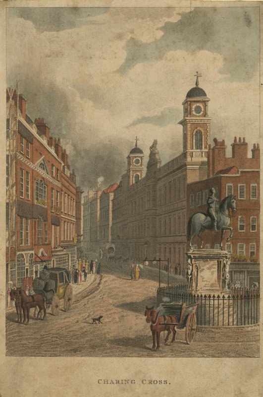 Gesamtansicht von Charing Cross von English School