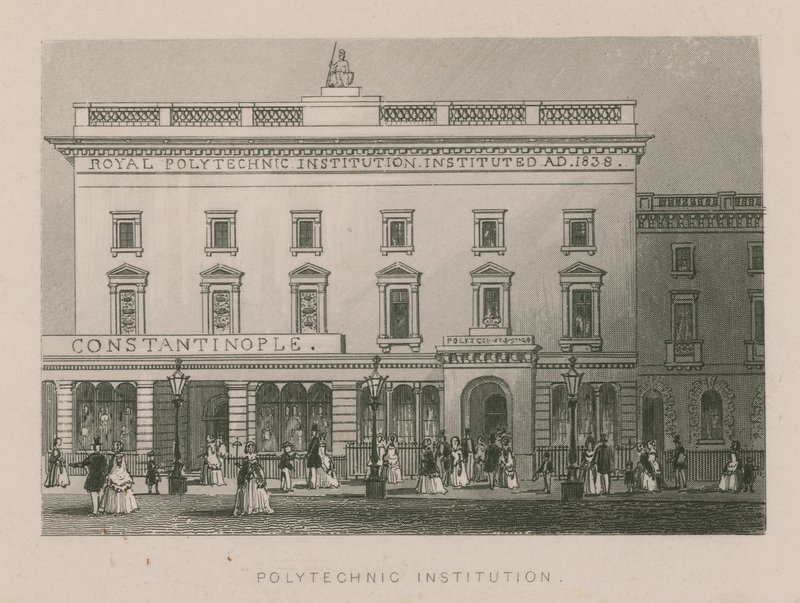 Gesamtansicht des Royal Polytechnic Institute von English School