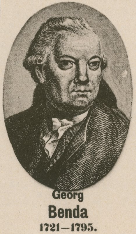 Georg Benda (Gravur) von English School