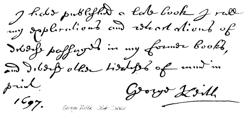 George Keith von English School
