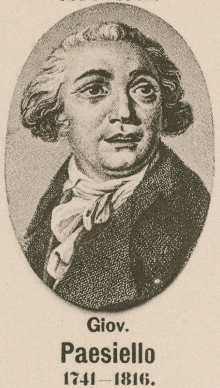 Giovanni Paesiello (Gravur) von English School