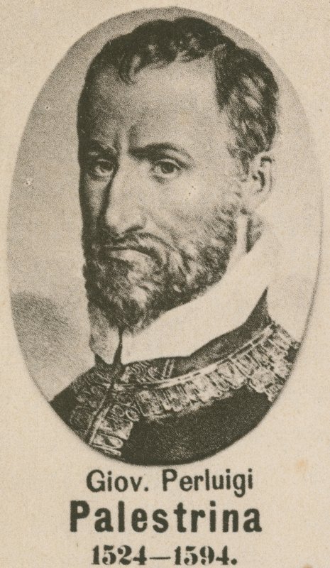 Giovanni Pierluigi da Palestrina (Gravur) von English School