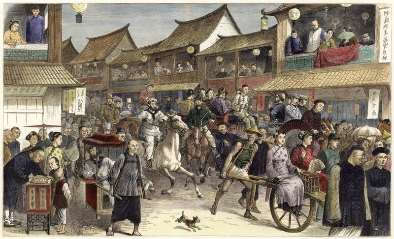 Zum Shanghai-Derby gehen von English School