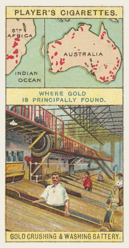 Gold (Chromolithografie) von English School