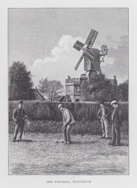 Golf: Die Windmühle, Wimbledon von English School