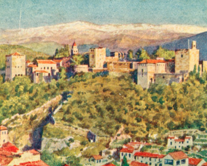 Granada, Die Alhambra von English School