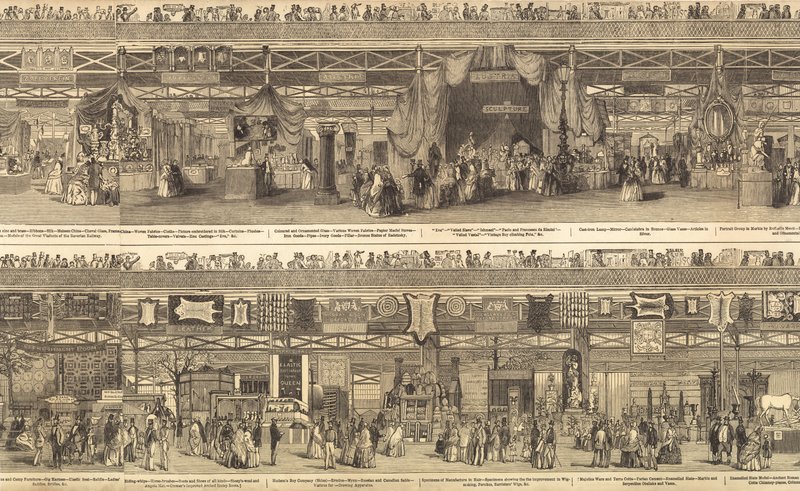 Große Ausstellung 1851 von English School