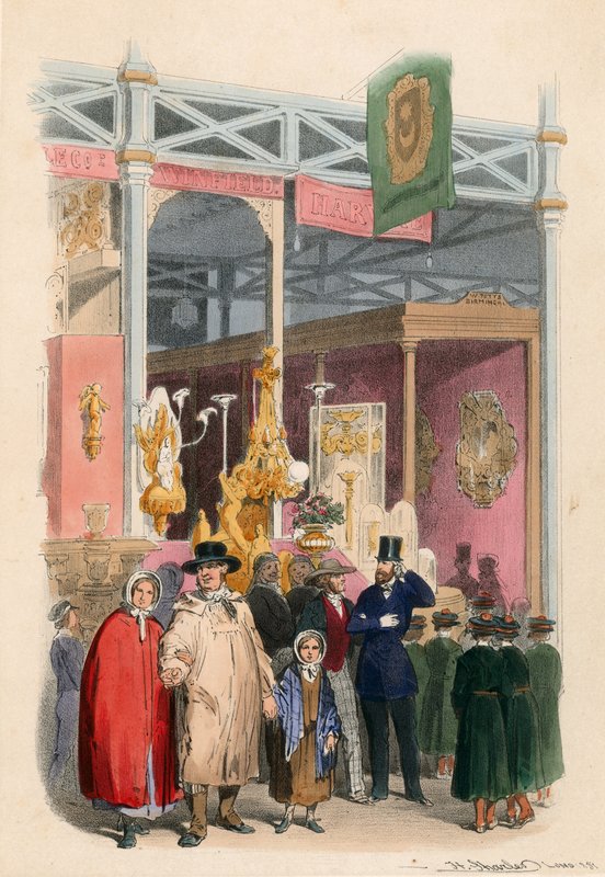 Große Ausstellung 1851 von English School