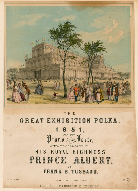 Große Ausstellung Polka, 1851 von English School