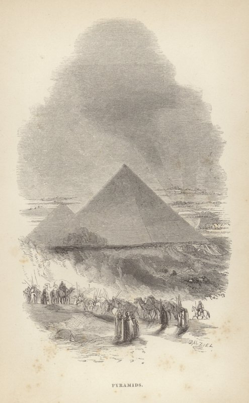 Große Pyramide von Gizeh von English School