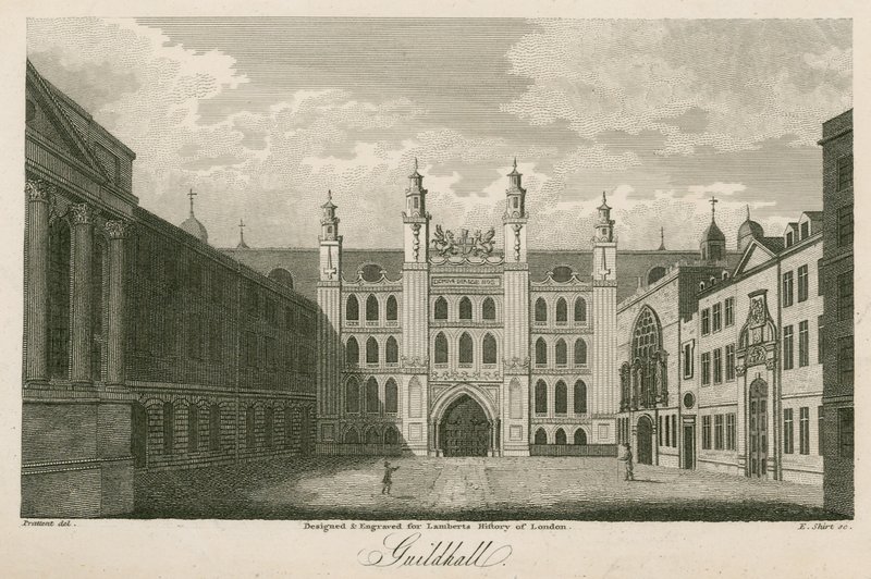 Guildhall, London von English School