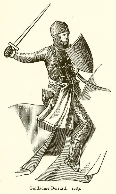 Guillaume Berrard. 1289 von English School