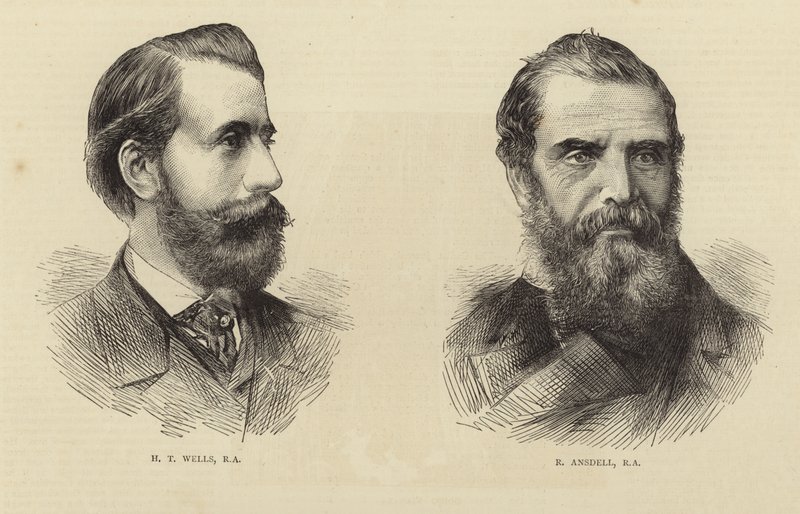 H T Wells und R Ansdell von English School
