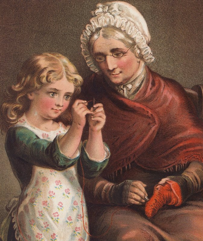 Oma helfen von English School