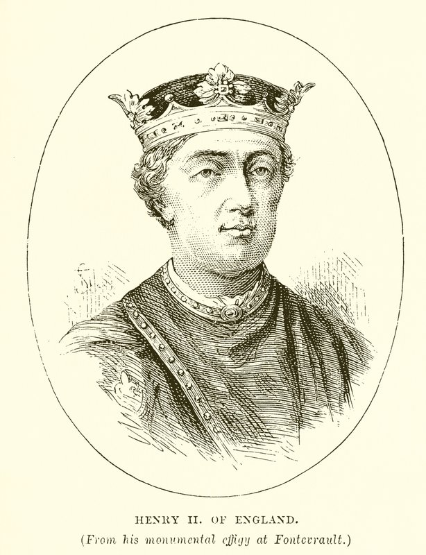 Heinrich II. von England von English School