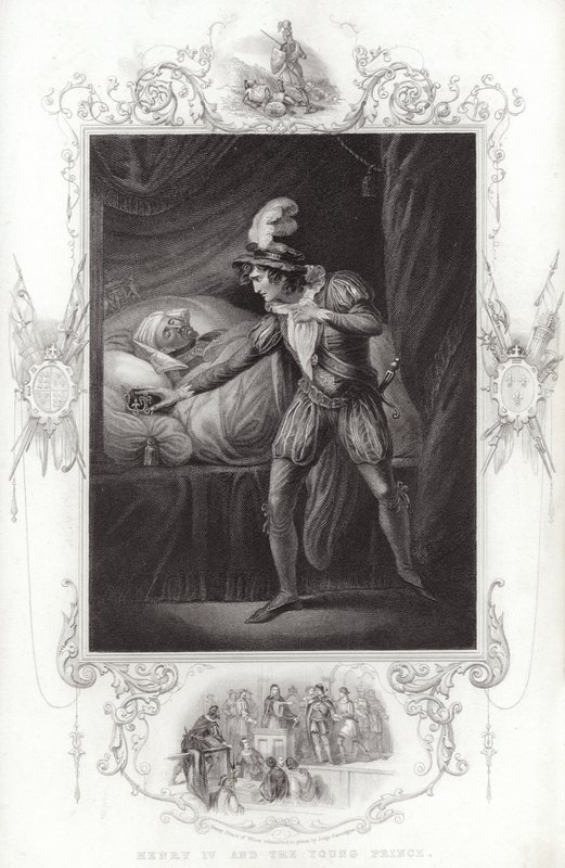 Heinrich IV. und der junge Prinz von English School