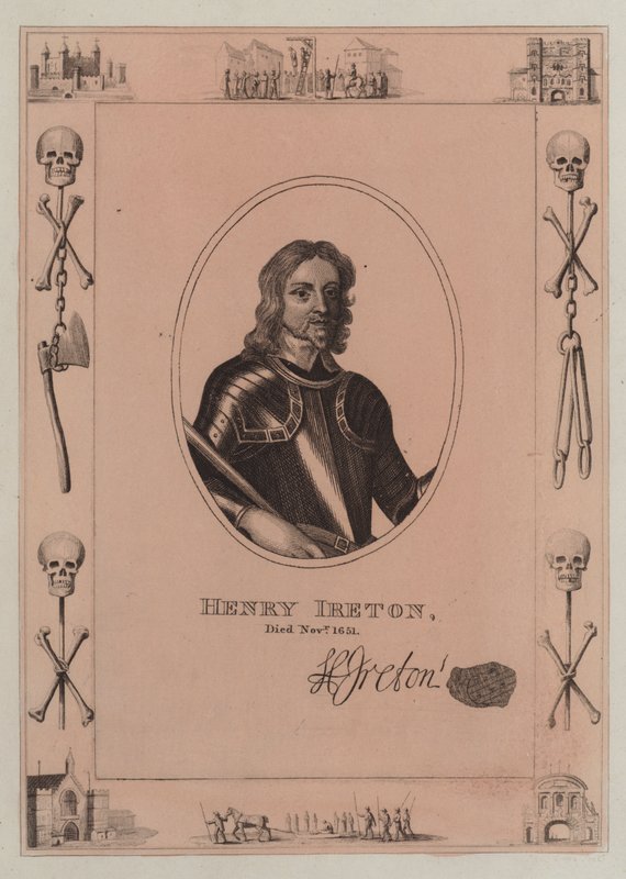 Henry Ireton, gestorben im November 1651 von English School