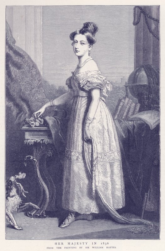 Ihre Majestät im Jahr 1836 von English School