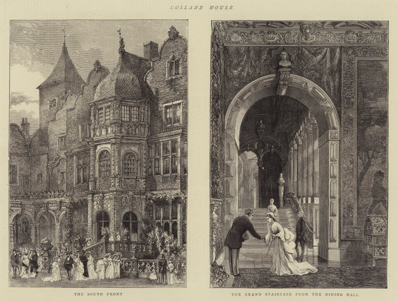 Holland House (Stich) von English School