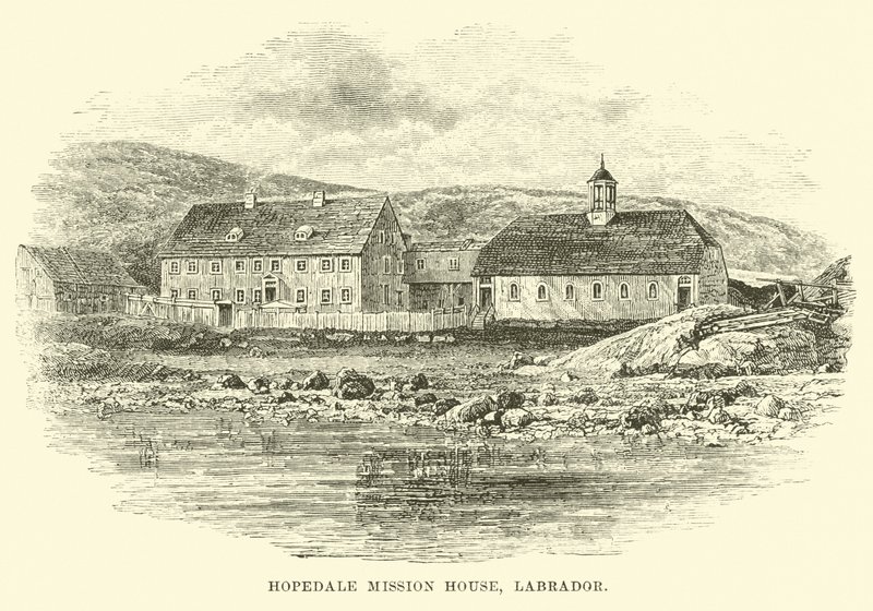 Missionshaus Hopedale, Labrador von English School