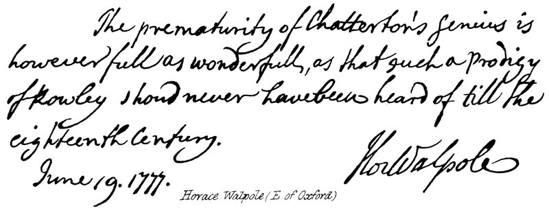 Horace Walpole (Earl of Oxford) von English School